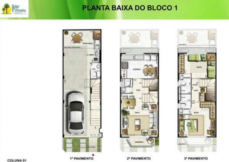 Casa à venda Tijuca com 125m² e 2 quartos por R$ 520.000 - 1122447485-CASA PLANTA.png